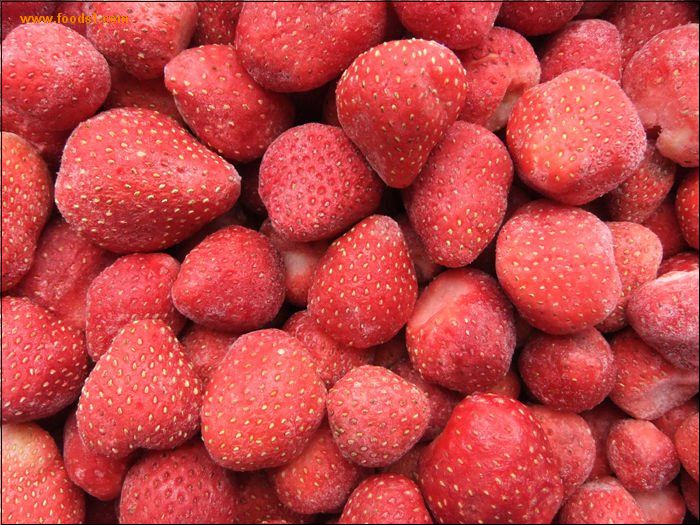 Fresas congeladas