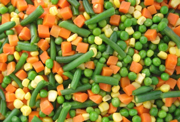 Frozen mixed vegetables