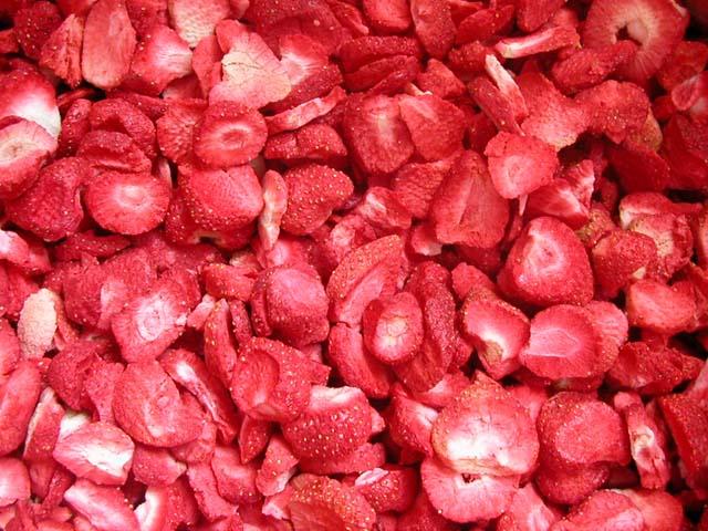 Strawberry slices